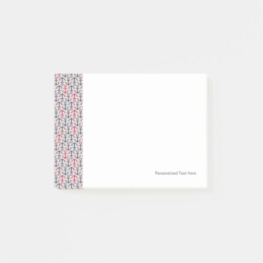 いかりパターン ポストイット (正面)