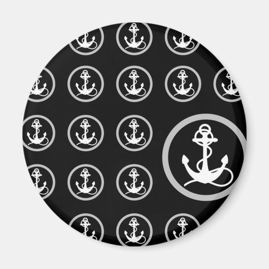 いかりパターン マグネット (正面)