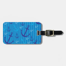 いかりパターン ラゲッジタグ