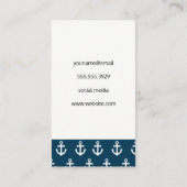 いかりパターン 名刺 (裏面)