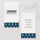 いかりパターン 名刺 (正面/裏面)