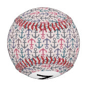いかりパターン 野球ボール (裏面)