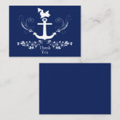 いかりパ航海のターンサンキューカード ノートカード (正面/裏面)