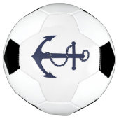 いかりビーチシンプルモダン サッカーボール (回転)