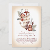 いかりビーチ航海の熱帯婚約パーティ 招待状 (正面)