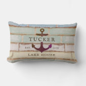 いかりファミ素朴リーネームレイクハウス ランバークッション (正面)