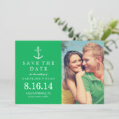 いかりフォトウェディング日付を保存{green} セーブザデート (スタンド正面)