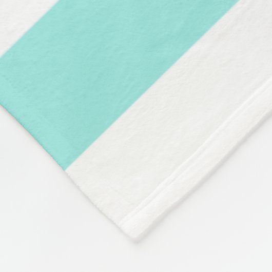 いかりブルー航海のアクアファミリーモノグラム フリースブランケット (角)