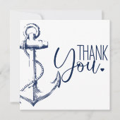 いかりベビーシャワーサンキューカード サンキューカード (正面)