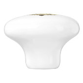 いかりベージュトリアストライプル航海のドローノブ セラミックノブ (側面)