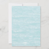 いかりホエールバースデーパーティーフラット招待状 招待状 (裏面)