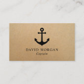 いかりボートキャプテン素朴クラフト 名刺 (正面)