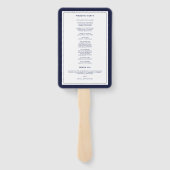 いかりモノグラムグリーナリーリースネイビー結婚ズ ハンドファン (裏面)