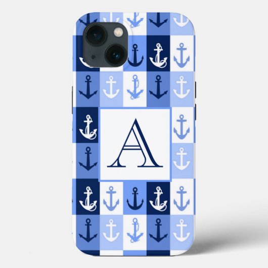 いかりモノグラムケース – メイトiPhoneケース Case-Mate iPhoneケース (裏面)