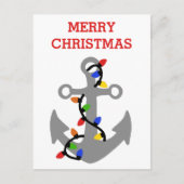 いかりライト付き航海の ポストカード (正面)