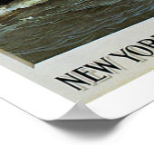 いかりライン~ニューヨーク – グラスゴー ポスター (角)