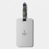 いかりラゲッジタグ付き/レザーストラップ ラゲッジタグ (裏面縦)