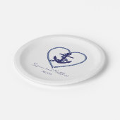 いかりラヴ結婚航海のの紙プレート ペーパープレート (アングル)