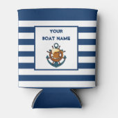 いかりレイクビール航海の恋人あなたのボート名 缶クーラー (正面)