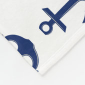 いかりロゴ フリースブランケット (角)