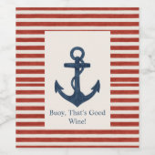 いかりワインラベル ワインラベル (シングルラベル)