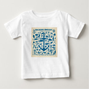 いかりー重く！ ベビーTシャツ