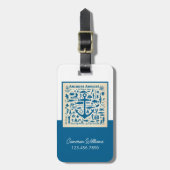 いかりー重く! ラゲッジタグ (正面縦)