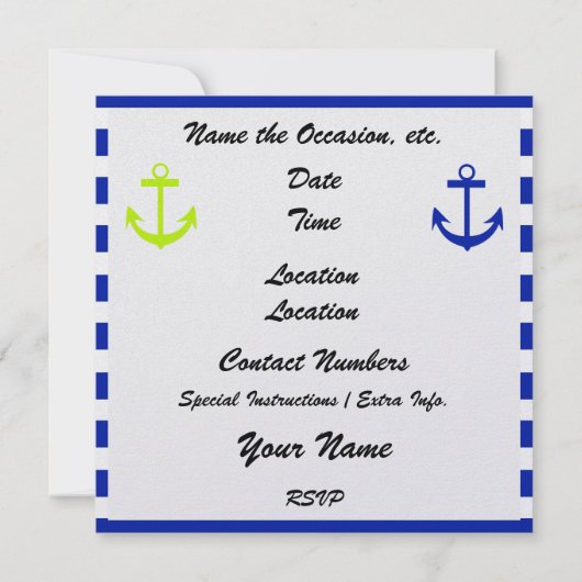 いかりー重く!- SRF 招待状 (裏面)