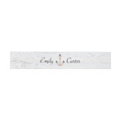 いかり付き名前をカスタムするオンウッド 招待状ベリーバンド (フラット)