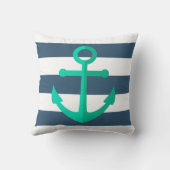 いかり付ストライプき クッション (裏面)