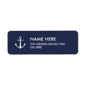 いかり住所 シール (正面)