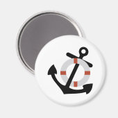 いかり及び救命具 マグネット (正面/裏面)