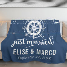 いかり及び船舶用車輪たった今結婚しました