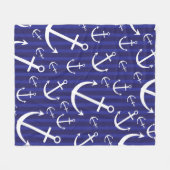 いかり型 フリースブランケット (正面(横))