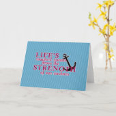 いかり強度引用文 カード (黄色い花)