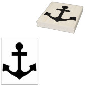 いかり形状のラバーアートスタンプ ラバースタンプ (押印)