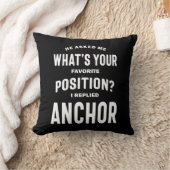 いかり役職Teeギフトfor Mens Womens クッション (ブランケット)