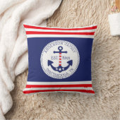 いかり愛国航海の的スターズモストライプノグラム クッション (ブランケット)