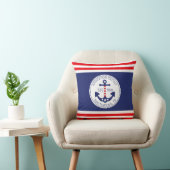 いかり愛国航海の的スターズモストライプノグラム クッション (椅子)