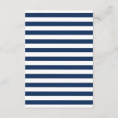 いかり植物性フローラ航海のサマー結婚ズ エンクロージャーカード (裏面)