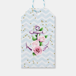 いかり水彩パーソナライズされた贈ラベル ギフトタグ