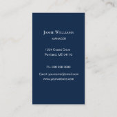 いかり水彩航海の名刺 名刺 (裏面)