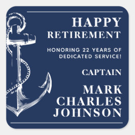 いかり海軍の退職 スクエアシール