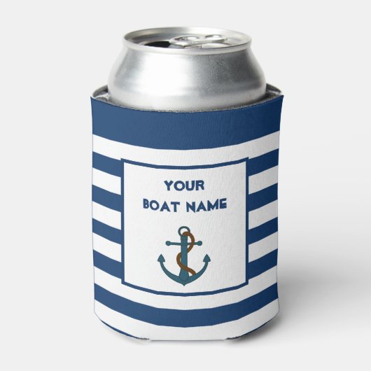 いかり湖航海のあなたのボート名 缶クーラー (缶正面)