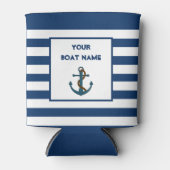 いかり湖航海のあなたのボート名 缶クーラー (正面)