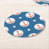 いかり点 ラウンドペーパーコースター (アングル)