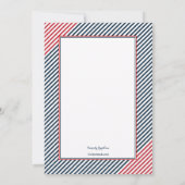 いかり男の赤ちゃんシャワー招待状 招待状 (裏面)