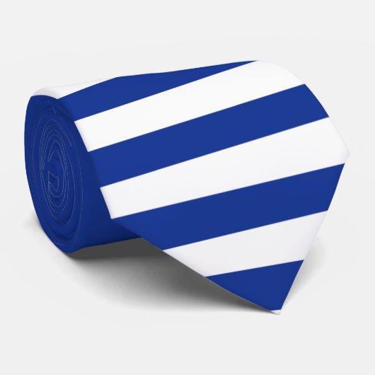 いかり白ストライプとアイディア ネクタイ (ロール)