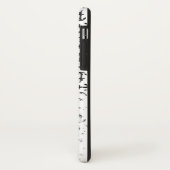 いかり白黒iphoneケース Case-Mate iPhoneケース (裏面/左)