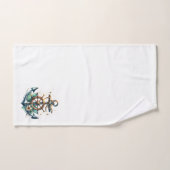 いかり航海のとキャプテンホイール バスタオルセット (ハンドタオル)